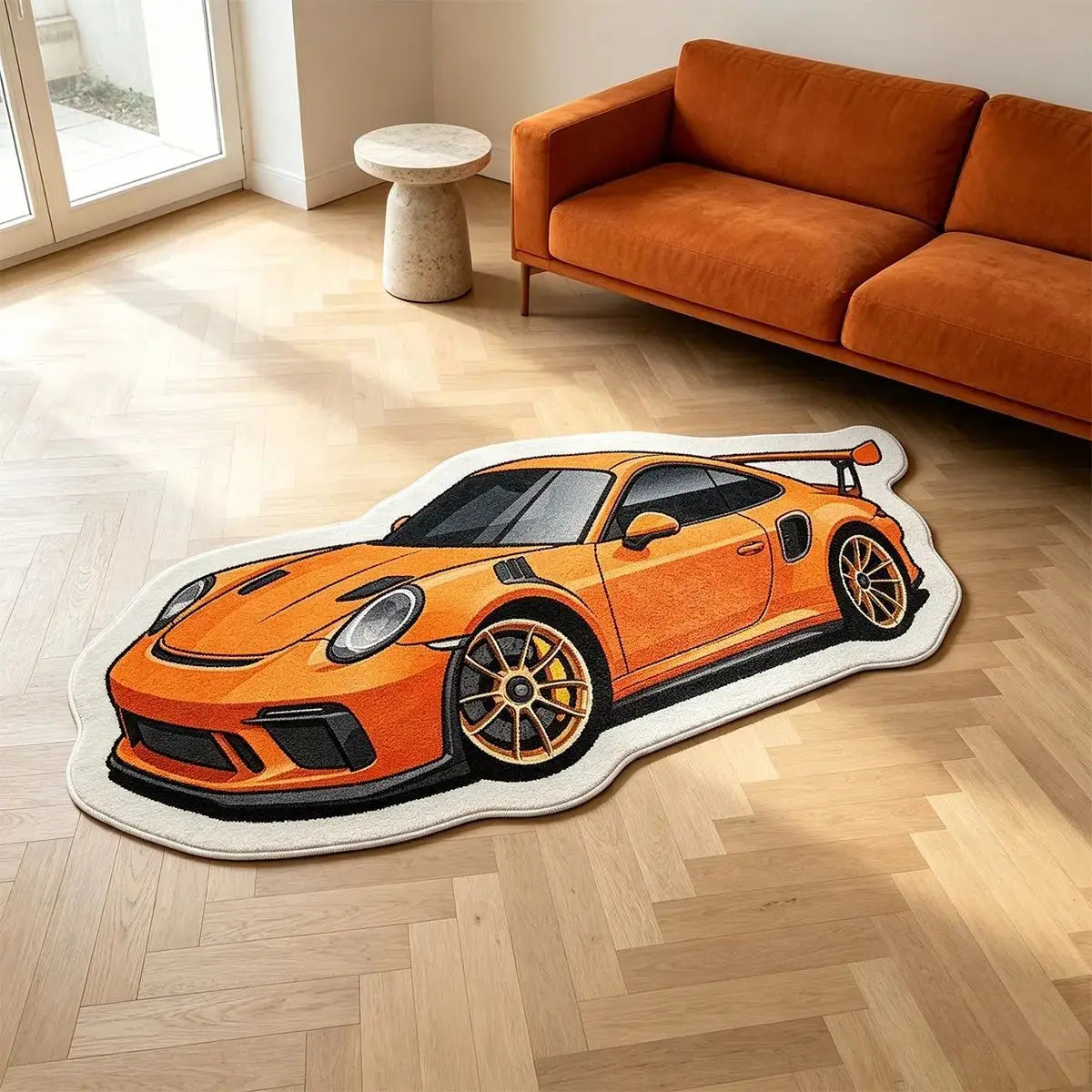 SportsCar Rug