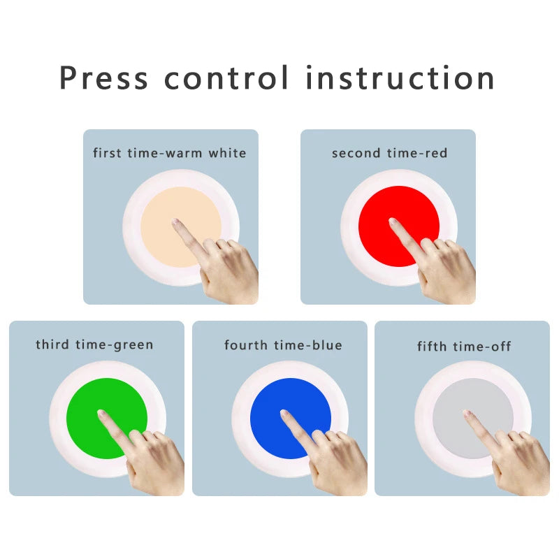 Wireless LED Puck Lights