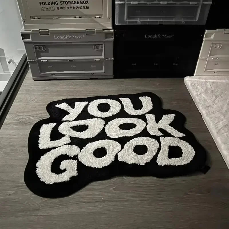 "You Look Good" Rug